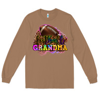 Toasted Coconut football grandma Long Sleeve Tee - OliviaCreatesArt