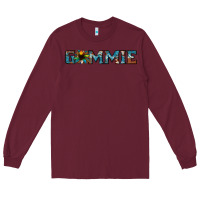 Burgundy gammie sunflower cowhide Long Sleeve Tee - Jasminsmagicworld