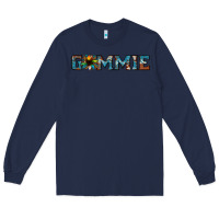 Navy gammie sunflower cowhide Long Sleeve Tee - Jasminsmagicworld