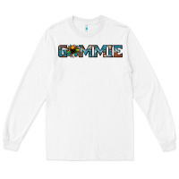 White gammie sunflower cowhide Long Sleeve Tee - Jasminsmagicworld