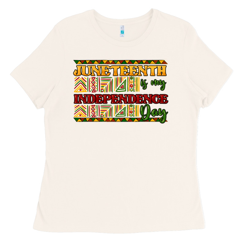 Juneteenth Is My Independence Day Ladies Tee by NancyCooperArtShop | Teevron