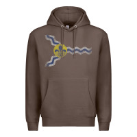 Coffee St Louis Missouri Flag Vintage Faded Home Family Premium Hoodie - trangStudio
