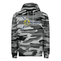 Slate Camo St Louis Missouri Flag Vintage Faded Home Family Premium Hoodie - trangStudio