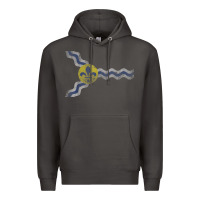 Smoke St Louis Missouri Flag Vintage Faded Home Family Premium Hoodie - trangStudio