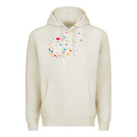 Oatmeal Heather Womens Funny Dandelion Books Gift For Reading Lover Women Girls V-Neck Premium Hoodie - trangStudio