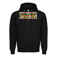 Black it's fall y'all Zipper Hoodie - Artiststas