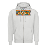 Dove Grey it's fall y'all Zipper Hoodie - Artiststas