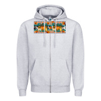 Heather Grey it's fall y'all Zipper Hoodie - Artiststas