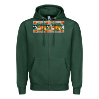 Sports Green it's fall y'all Zipper Hoodie - Artiststas