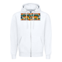 White it's fall y'all Zipper Hoodie - Artiststas