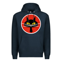 Navy black cat squadron taiwanese u 2 spy plane emblem gift tank top Premium Hoodie - trangStudio