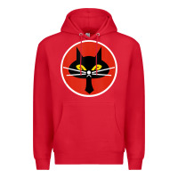 Red black cat squadron taiwanese u 2 spy plane emblem gift tank top Premium Hoodie - trangStudio