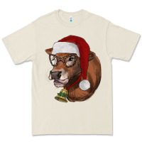 Bone christmas glasses heifer Premium Tee - RanaPortraitStore