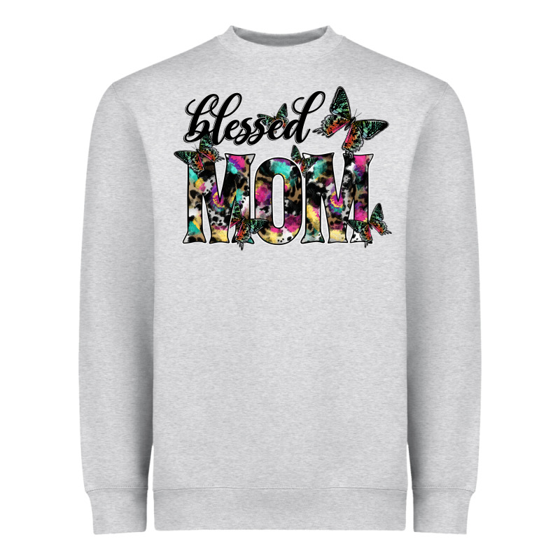 Blessed Mom Heavyweight Sweatshirt by SublimationCraftShop | Teevron