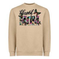 Mushroom blessed mom Heavyweight Sweatshirt - SublimationCraftShop