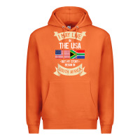Carrot South Africa American Flag USA South African Roots Gifts Premium Hoodie - trangStudio