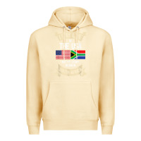 Pina Colada South Africa American Flag USA South African Roots Gifts Premium Hoodie - trangStudio