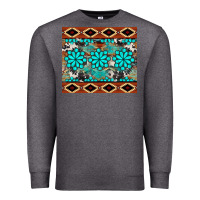 Charcoal Heather gemstone tumbler Premium Sweatshirt - BarkalooDesign
