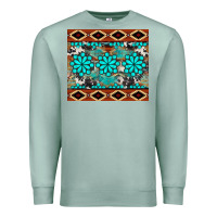 Seafoam gemstone tumbler Premium Sweatshirt - BarkalooDesign