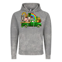 Cloud Rock St. Patrick's Day farm animals Vintage Hoodie - CowGirlArtShop