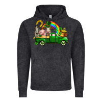 Vintage Black St. Patrick's Day farm animals Vintage Hoodie - CowGirlArtShop