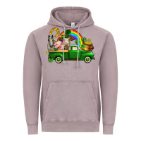 Vintage Zinc St. Patrick's Day farm animals Vintage Hoodie - CowGirlArtShop
