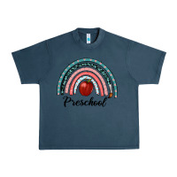 Midnight Navy preschool rainbow Urban Heavy Tee - RanaPortraitStore