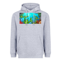 Heather Grey lobster license plate Heavyweight Hoodie - BarkalooDesign