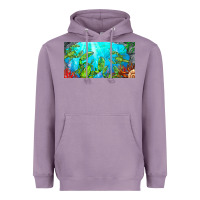 Lavender lobster license plate Heavyweight Hoodie - BarkalooDesign