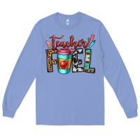 Colony Blue teacher fuel Long Sleeve Tee - OliviaCreatesArt