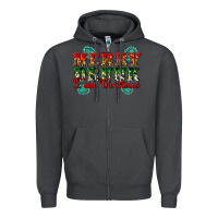 Smoke Merry Drink I Am Christmas Zipper Hoodie - Artiststas