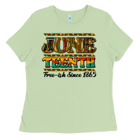 Juneteenth Free Ish Since 1965 Ladies Tee | Teevron