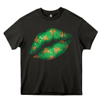 Asphalt St. Patricks Day Green Lips Heavy Core Tee - Bettercallsaul