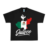 Black Mexico Jalisco Mexican Flag Gift Urban Heavy Tee - trangStudio