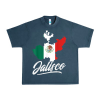Mexico Jalisco Mexican Flag Gift Urban Heavy Tee | Teevron