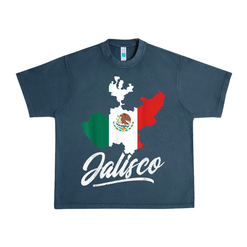 Mexico Jalisco Mexican Flag Gift Urban Heavy Tee by trangStudio | Teevron