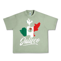 Oil Green Mexico Jalisco Mexican Flag Gift Urban Heavy Tee - trangStudio