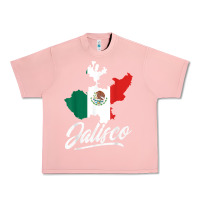 Salmon Mexico Jalisco Mexican Flag Gift Urban Heavy Tee - trangStudio