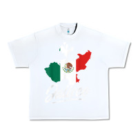 White Mexico Jalisco Mexican Flag Gift Urban Heavy Tee - trangStudio