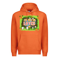 Carrot Oh how he loves us Easter Day Premium Hoodie - LillyAllenDesigns
