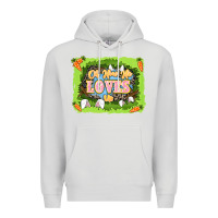 Dove Grey Oh how he loves us Easter Day Premium Hoodie - LillyAllenDesigns