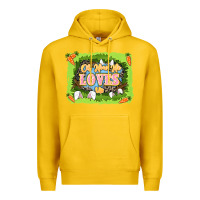 Lemon Oh how he loves us Easter Day Premium Hoodie - LillyAllenDesigns
