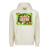 Oatmeal Heather Oh how he loves us Easter Day Premium Hoodie - LillyAllenDesigns