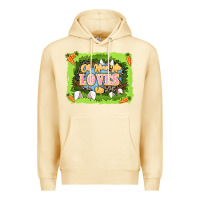 Pina Colada Oh how he loves us Easter Day Premium Hoodie - LillyAllenDesigns