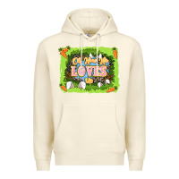 Sandshell Oh how he loves us Easter Day Premium Hoodie - LillyAllenDesigns