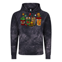 Cloud Black Mexican coffee cups Mexico Vintage Hoodie - HowdyJamesFarm