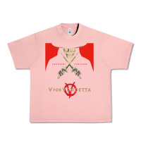 Salmon V For Vendetta Freedom Forever Urban Heavy Tee - trangStudio