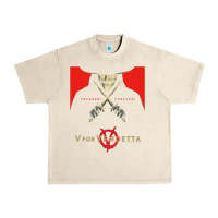 Sandshell V For Vendetta Freedom Forever Urban Heavy Tee - trangStudio