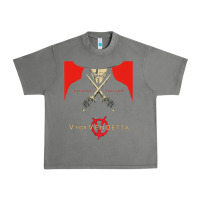 Tornado V For Vendetta Freedom Forever Urban Heavy Tee - trangStudio