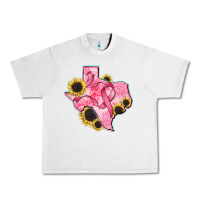 Lunar Rock texas map breast cancer Urban Heavy Tee - CowGirlArtShop